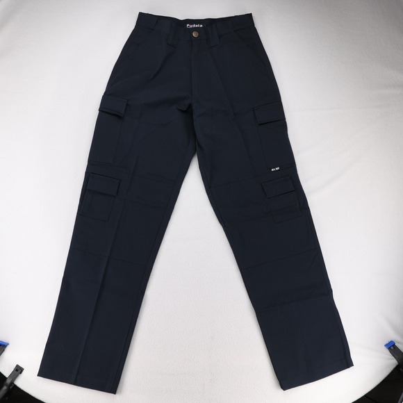 Lot of 2 Tactical Cargo Navy Blue Pudala Uniform 32x34 Multi Pocket Workwear New - Picture 3 of 13
